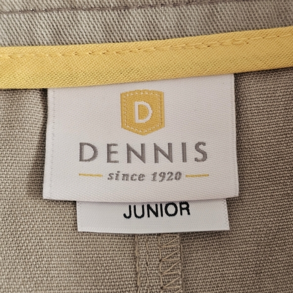 Dennis Uniforms Skort - Style 3521 J3 Junior, Light Tan Kahaki - Picture 10 of 13